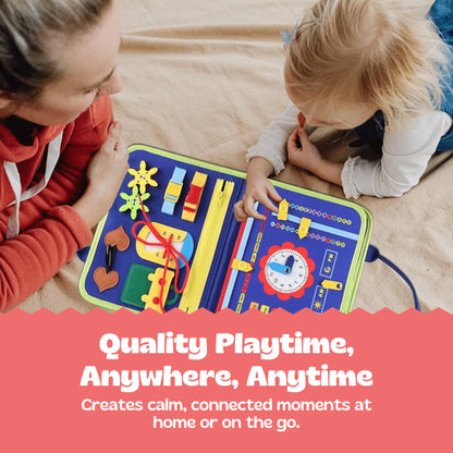 Montessori activiteitenbord - Voor rust en focus zonder schermen