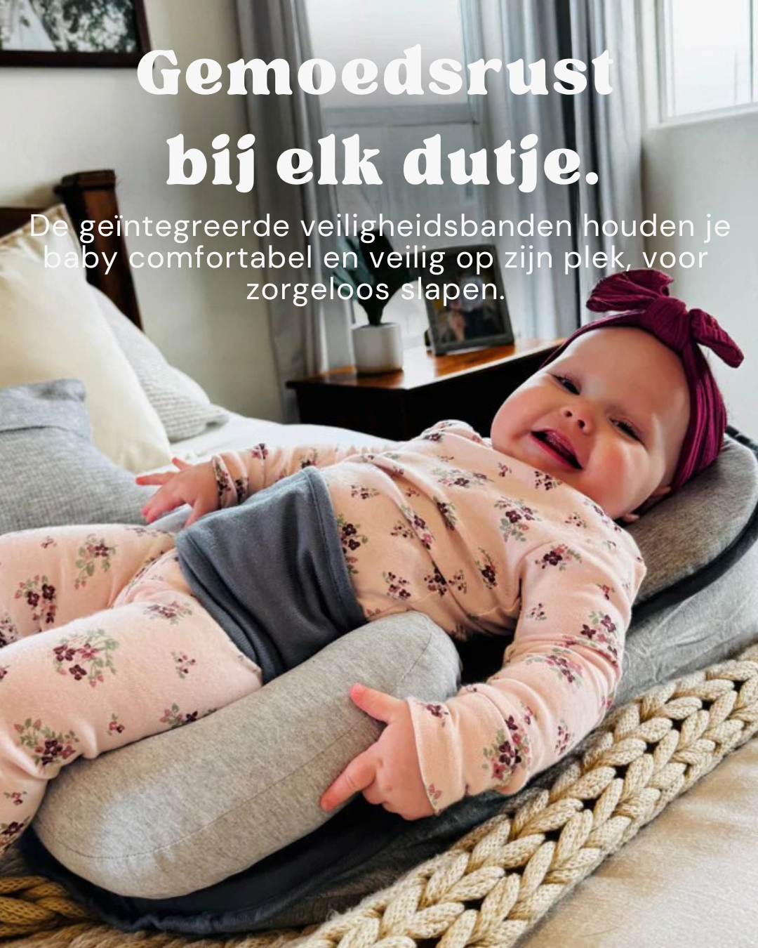 RestNest – Comfortabel liggen voor onrustige baby’s