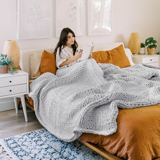 Verzwaarde deken katoen – Voor diepe ontspanning en een geborgen slaap