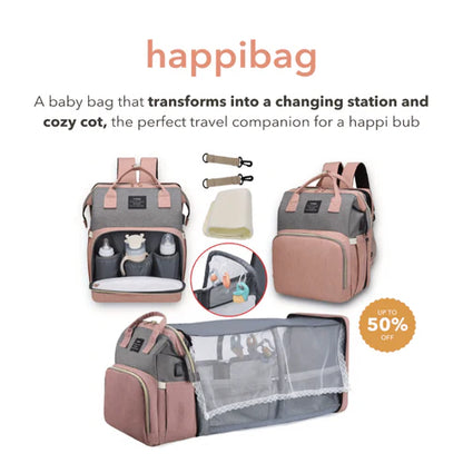 Multifunctionele luiertas – Alles bij de hand voor elke uitstap