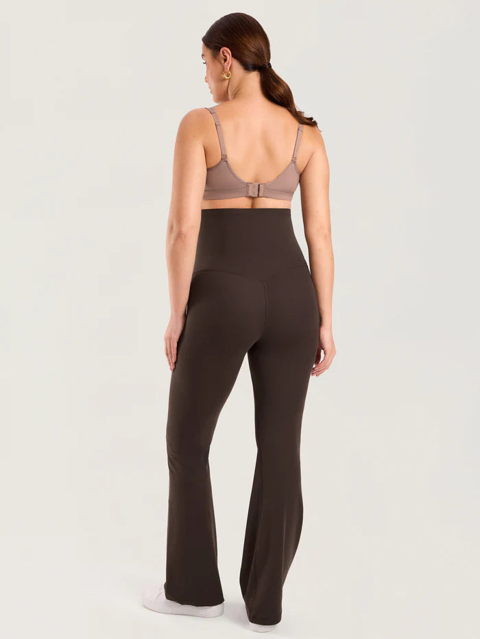 Zwangerschapslegging met wijde pijpen - Stijlvol en elegant tijdens je zwangerschap