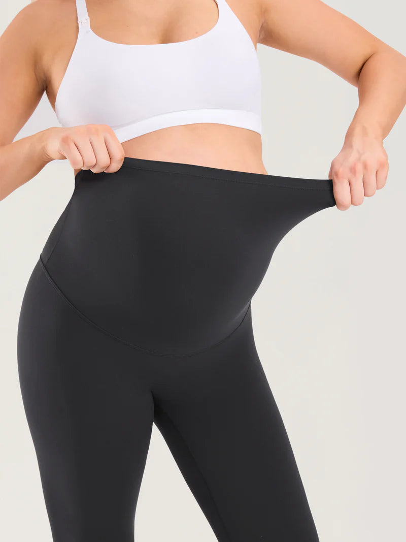 Zwangerschapslegging met wijde pijpen - Stijlvol en elegant tijdens je zwangerschap